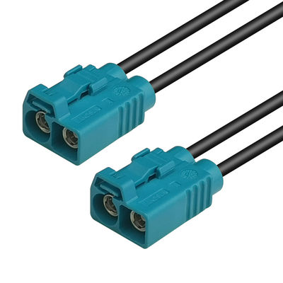 Double FAKRA Connector Z-Code Set For Integration Of An Antenna