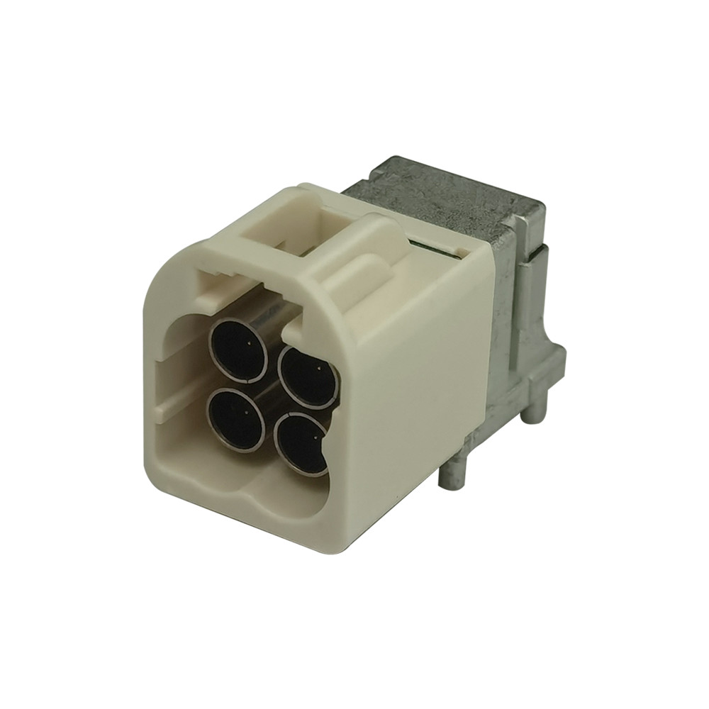 Fakra Videobox Mini Fakra Connector mã B kiểu góc phải cho xe nhìn xung quanh
