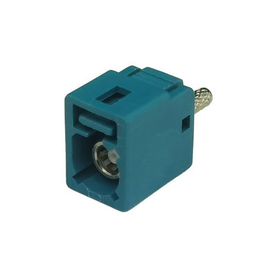 Cổng duy nhất FAKRA Z Type Connector WaterBlue Color cho ô tô